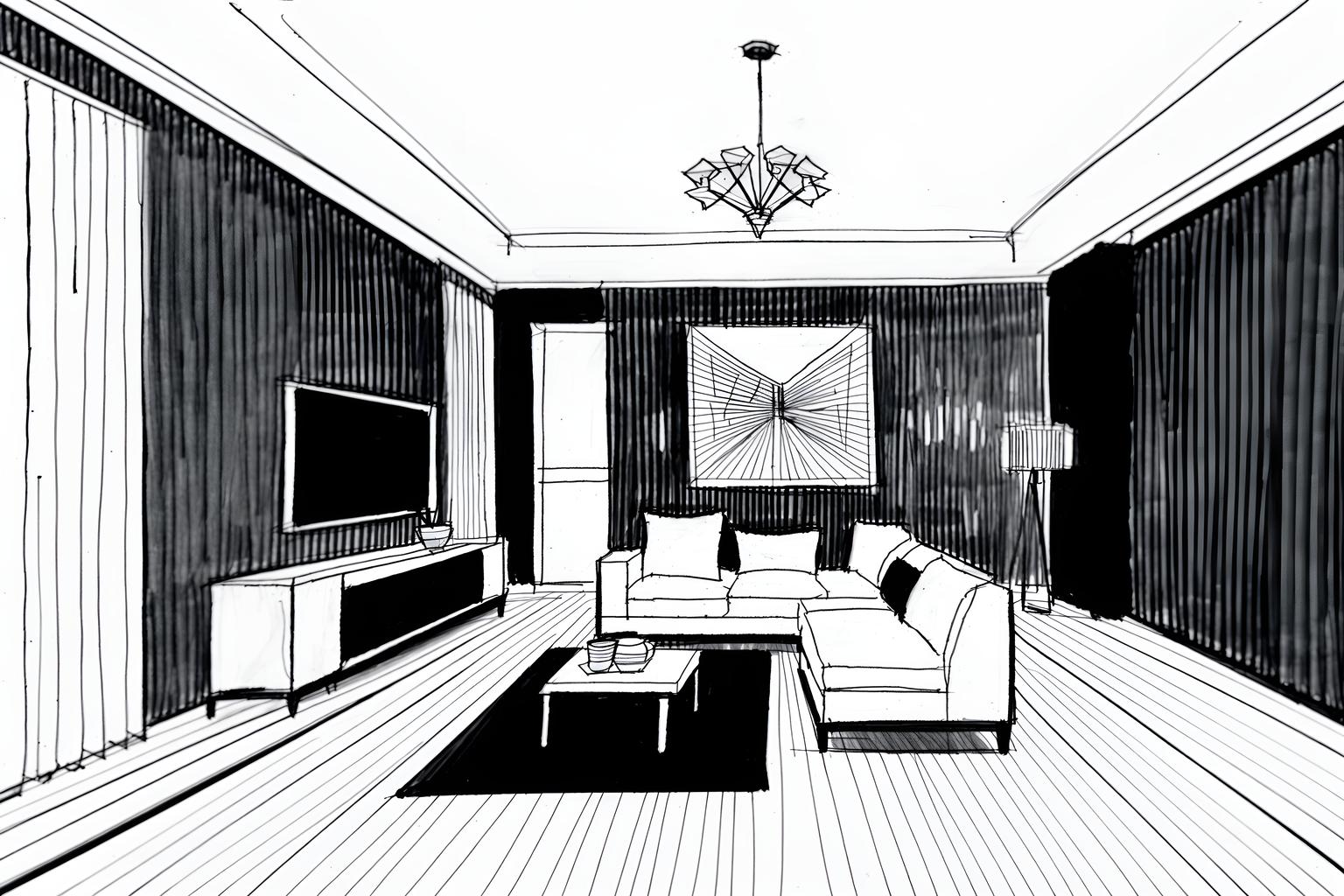 (hand-drawn monochrome black and white sketch line drawing)++ of sketch-style (exhibition space) apartment interior. a sketch of interior. with . . a sketch of interior. trending on artstation. black and white line drawing sketch without colors. masterpiece, cinematic light, ultrarealistic+, photorealistic+, 8k, raw photo, realistic, sharp focus on eyes, (symmetrical eyes), (intact eyes), hyperrealistic, highest quality, best quality, , highly detailed, masterpiece, best quality, extremely detailed 8k wallpaper, masterpiece, best quality, ultra-detailed, best shadow, detailed background, detailed face, detailed eyes, high contrast, best illumination, detailed face, dulux, caustic, dynamic angle, detailed glow. dramatic lighting. highly detailed, insanely detailed hair, symmetrical, intricate details, professionally retouched, 8k high definition. strong bokeh. award winning photo.