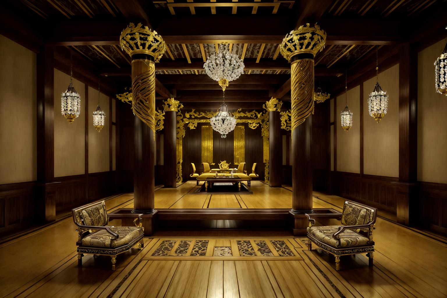 baroque-style (onsen interior) . with tension and twisted columns and pedestal feet and crystal and glass accents and sensuous richness and drama and opulent and colossal furniture and emotional exuberance. . cinematic photo, highly detailed, cinematic lighting, ultra-detailed, ultrarealistic, photorealism, 8k. baroque interior design style. masterpiece, cinematic light, ultrarealistic+, photorealistic+, 8k, raw photo, realistic, sharp focus on eyes, (symmetrical eyes), (intact eyes), hyperrealistic, highest quality, best quality, , highly detailed, masterpiece, best quality, extremely detailed 8k wallpaper, masterpiece, best quality, ultra-detailed, best shadow, detailed background, detailed face, detailed eyes, high contrast, best illumination, detailed face, dulux, caustic, dynamic angle, detailed glow. dramatic lighting. highly detailed, insanely detailed hair, symmetrical, intricate details, professionally retouched, 8k high definition. strong bokeh. award winning photo.