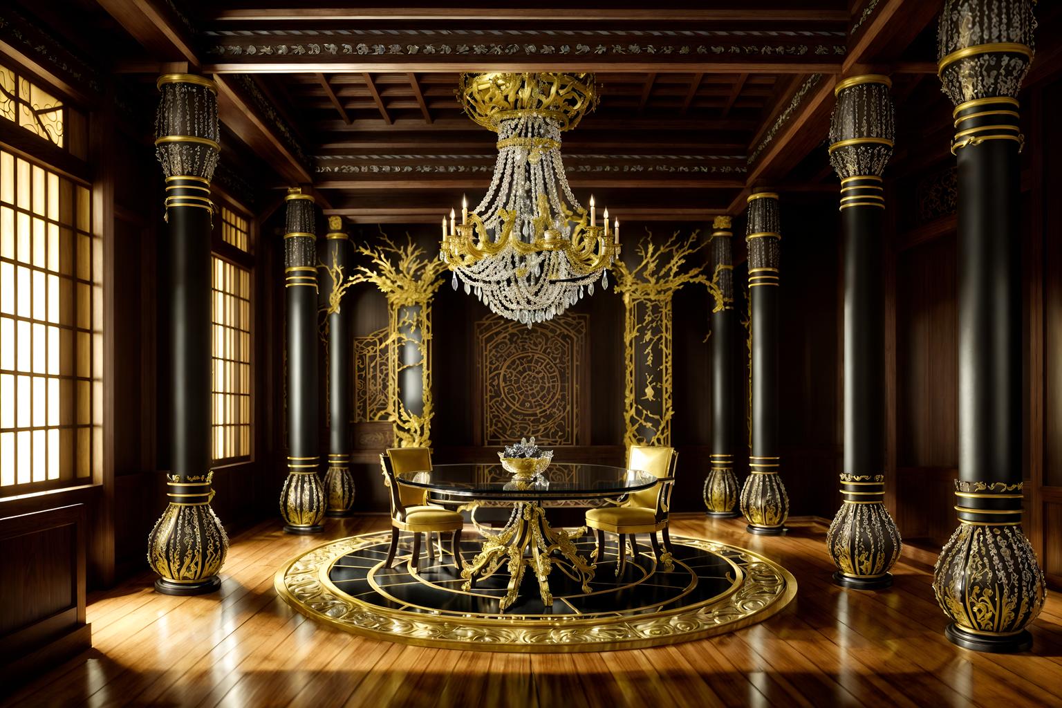 baroque-style (onsen interior) . with tension and twisted columns and pedestal feet and crystal and glass accents and sensuous richness and drama and opulent and colossal furniture and emotional exuberance. . cinematic photo, highly detailed, cinematic lighting, ultra-detailed, ultrarealistic, photorealism, 8k. baroque interior design style. masterpiece, cinematic light, ultrarealistic+, photorealistic+, 8k, raw photo, realistic, sharp focus on eyes, (symmetrical eyes), (intact eyes), hyperrealistic, highest quality, best quality, , highly detailed, masterpiece, best quality, extremely detailed 8k wallpaper, masterpiece, best quality, ultra-detailed, best shadow, detailed background, detailed face, detailed eyes, high contrast, best illumination, detailed face, dulux, caustic, dynamic angle, detailed glow. dramatic lighting. highly detailed, insanely detailed hair, symmetrical, intricate details, professionally retouched, 8k high definition. strong bokeh. award winning photo.