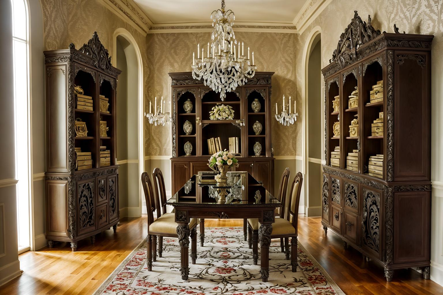 baroque-style (drop zone interior) with wall hooks for coats and storage baskets and a bench and high up storage and shelves for shoes and cabinets and lockers and storage drawers. . with twisted columns and pedestal feet and drama and heavy moldings and crystal and glass accents and dynamism and luxurious floral and damask fabrics and intricate carvings and ornaments. . cinematic photo, highly detailed, cinematic lighting, ultra-detailed, ultrarealistic, photorealism, 8k. baroque interior design style. masterpiece, cinematic light, ultrarealistic+, photorealistic+, 8k, raw photo, realistic, sharp focus on eyes, (symmetrical eyes), (intact eyes), hyperrealistic, highest quality, best quality, , highly detailed, masterpiece, best quality, extremely detailed 8k wallpaper, masterpiece, best quality, ultra-detailed, best shadow, detailed background, detailed face, detailed eyes, high contrast, best illumination, detailed face, dulux, caustic, dynamic angle, detailed glow. dramatic lighting. highly detailed, insanely detailed hair, symmetrical, intricate details, professionally retouched, 8k high definition. strong bokeh. award winning photo.