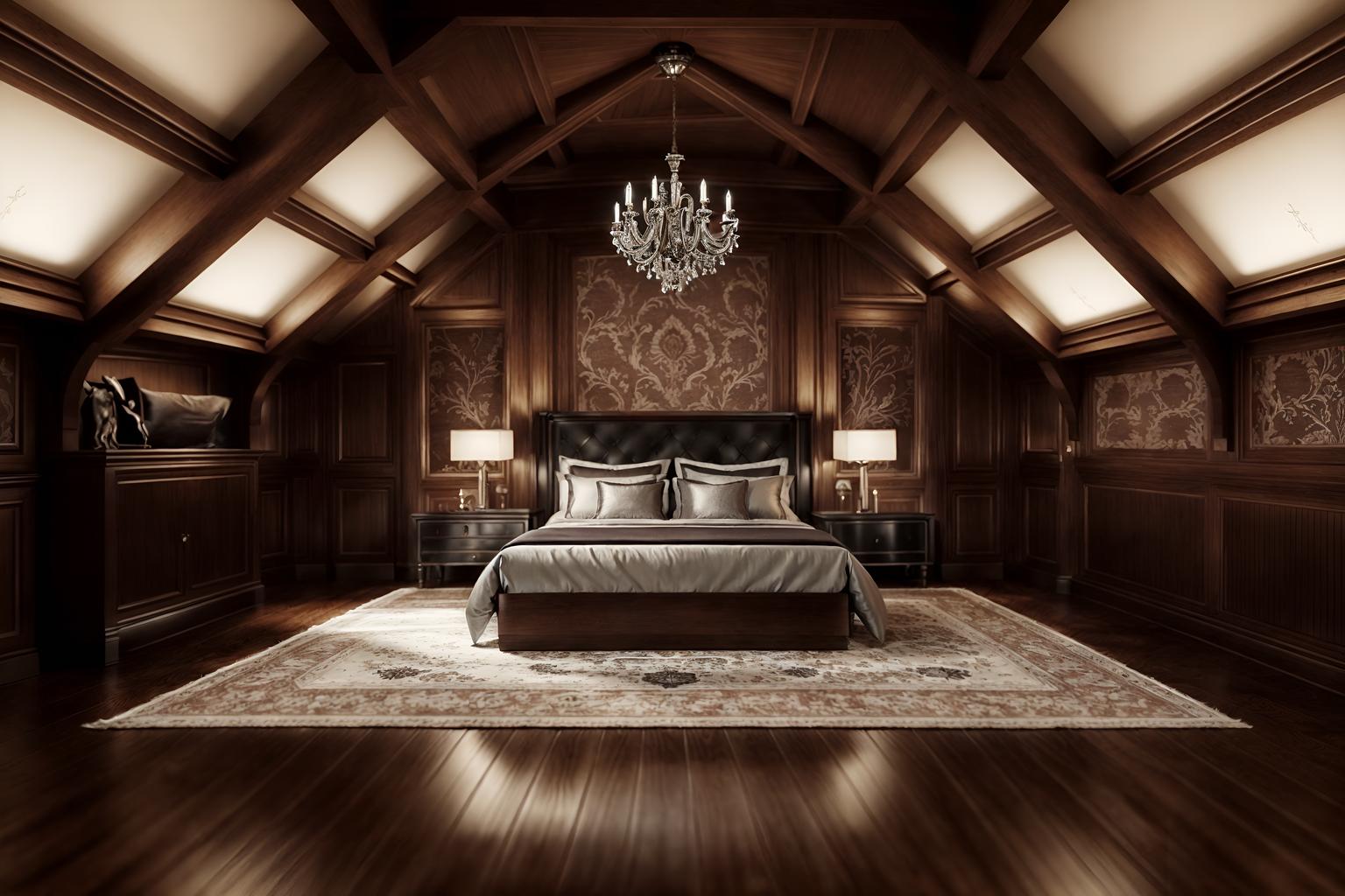 luxury-style (attic interior) . . cinematic photo, highly detailed, cinematic lighting, ultra-detailed, ultrarealistic, photorealism, 8k. luxury interior design style. masterpiece, cinematic light, ultrarealistic+, photorealistic+, 8k, raw photo, realistic, sharp focus on eyes, (symmetrical eyes), (intact eyes), hyperrealistic, highest quality, best quality, , highly detailed, masterpiece, best quality, extremely detailed 8k wallpaper, masterpiece, best quality, ultra-detailed, best shadow, detailed background, detailed face, detailed eyes, high contrast, best illumination, detailed face, dulux, caustic, dynamic angle, detailed glow. dramatic lighting. highly detailed, insanely detailed hair, symmetrical, intricate details, professionally retouched, 8k high definition. strong bokeh. award winning photo.