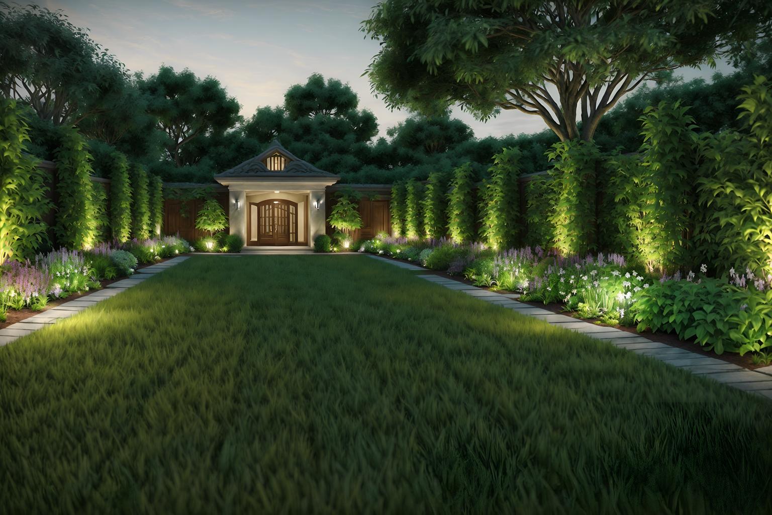 luxury-style designed (outdoor garden ) with grass and garden tree and garden plants and grass. . . cinematic photo, highly detailed, cinematic lighting, ultra-detailed, ultrarealistic, photorealism, 8k. luxury design style. masterpiece, cinematic light, ultrarealistic+, photorealistic+, 8k, raw photo, realistic, sharp focus on eyes, (symmetrical eyes), (intact eyes), hyperrealistic, highest quality, best quality, , highly detailed, masterpiece, best quality, extremely detailed 8k wallpaper, masterpiece, best quality, ultra-detailed, best shadow, detailed background, detailed face, detailed eyes, high contrast, best illumination, detailed face, dulux, caustic, dynamic angle, detailed glow. dramatic lighting. highly detailed, insanely detailed hair, symmetrical, intricate details, professionally retouched, 8k high definition. strong bokeh. award winning photo.