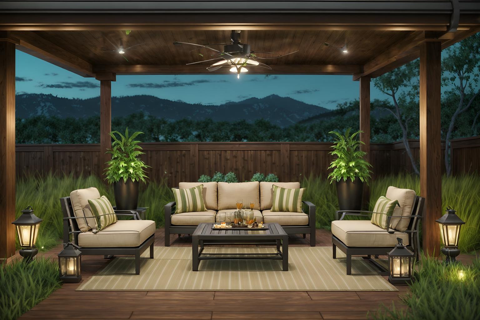 luxury-style designed (outdoor patio ) with grass and deck with deck chairs and plant and barbeque or grill and patio couch with pillows and grass. . . cinematic photo, highly detailed, cinematic lighting, ultra-detailed, ultrarealistic, photorealism, 8k. luxury design style. masterpiece, cinematic light, ultrarealistic+, photorealistic+, 8k, raw photo, realistic, sharp focus on eyes, (symmetrical eyes), (intact eyes), hyperrealistic, highest quality, best quality, , highly detailed, masterpiece, best quality, extremely detailed 8k wallpaper, masterpiece, best quality, ultra-detailed, best shadow, detailed background, detailed face, detailed eyes, high contrast, best illumination, detailed face, dulux, caustic, dynamic angle, detailed glow. dramatic lighting. highly detailed, insanely detailed hair, symmetrical, intricate details, professionally retouched, 8k high definition. strong bokeh. award winning photo.