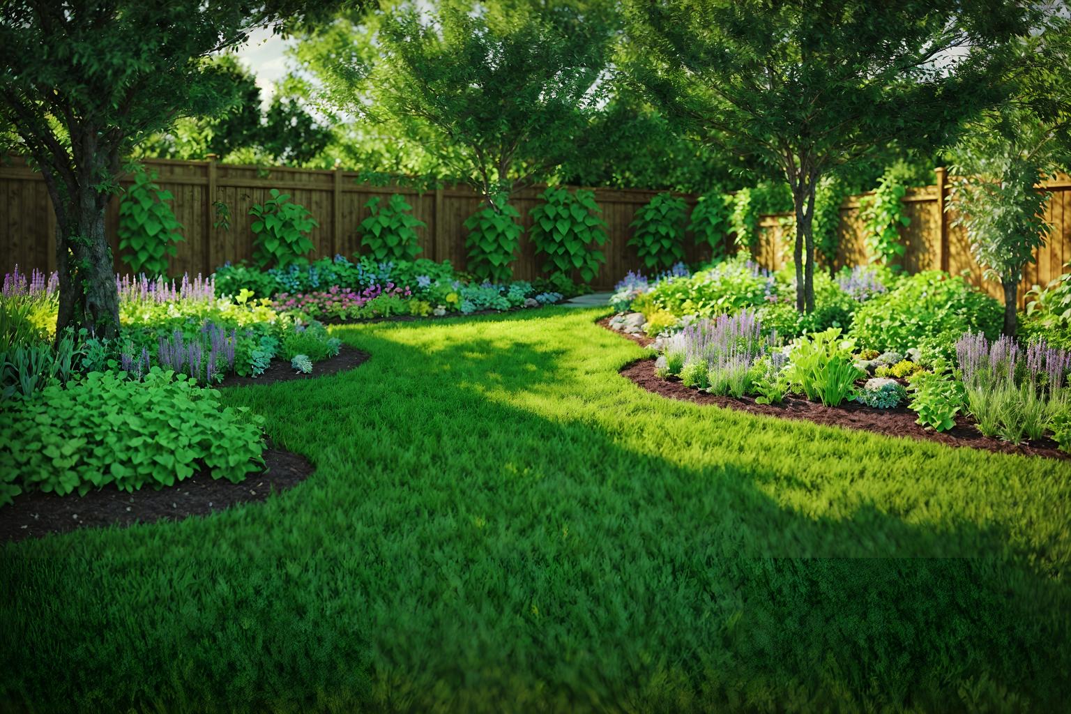 eco-friendly-style designed (outdoor garden ) with grass and garden plants and garden tree and grass. . . cinematic photo, highly detailed, cinematic lighting, ultra-detailed, ultrarealistic, photorealism, 8k. eco-friendly design style. masterpiece, cinematic light, ultrarealistic+, photorealistic+, 8k, raw photo, realistic, sharp focus on eyes, (symmetrical eyes), (intact eyes), hyperrealistic, highest quality, best quality, , highly detailed, masterpiece, best quality, extremely detailed 8k wallpaper, masterpiece, best quality, ultra-detailed, best shadow, detailed background, detailed face, detailed eyes, high contrast, best illumination, detailed face, dulux, caustic, dynamic angle, detailed glow. dramatic lighting. highly detailed, insanely detailed hair, symmetrical, intricate details, professionally retouched, 8k high definition. strong bokeh. award winning photo.