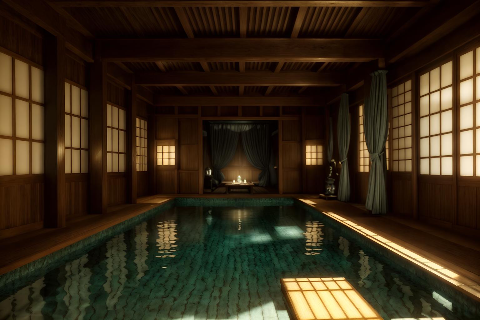 french-style (onsen interior) . . cinematic photo, highly detailed, cinematic lighting, ultra-detailed, ultrarealistic, photorealism, 8k. french interior design style. masterpiece, cinematic light, ultrarealistic+, photorealistic+, 8k, raw photo, realistic, sharp focus on eyes, (symmetrical eyes), (intact eyes), hyperrealistic, highest quality, best quality, , highly detailed, masterpiece, best quality, extremely detailed 8k wallpaper, masterpiece, best quality, ultra-detailed, best shadow, detailed background, detailed face, detailed eyes, high contrast, best illumination, detailed face, dulux, caustic, dynamic angle, detailed glow. dramatic lighting. highly detailed, insanely detailed hair, symmetrical, intricate details, professionally retouched, 8k high definition. strong bokeh. award winning photo.