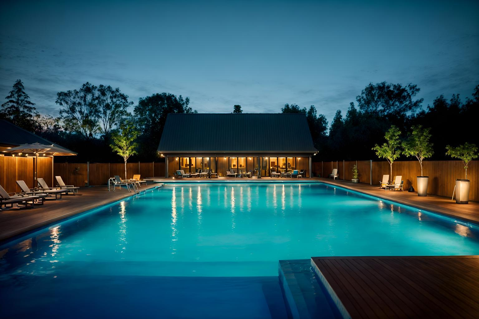 scandinavian-style designed (outdoor pool area ) with pool lights and pool lounge chairs and pool and pool lights. . with . . cinematic photo, highly detailed, cinematic lighting, ultra-detailed, ultrarealistic, photorealism, 8k. scandinavian design style. masterpiece, cinematic light, ultrarealistic+, photorealistic+, 8k, raw photo, realistic, sharp focus on eyes, (symmetrical eyes), (intact eyes), hyperrealistic, highest quality, best quality, , highly detailed, masterpiece, best quality, extremely detailed 8k wallpaper, masterpiece, best quality, ultra-detailed, best shadow, detailed background, detailed face, detailed eyes, high contrast, best illumination, detailed face, dulux, caustic, dynamic angle, detailed glow. dramatic lighting. highly detailed, insanely detailed hair, symmetrical, intricate details, professionally retouched, 8k high definition. strong bokeh. award winning photo.