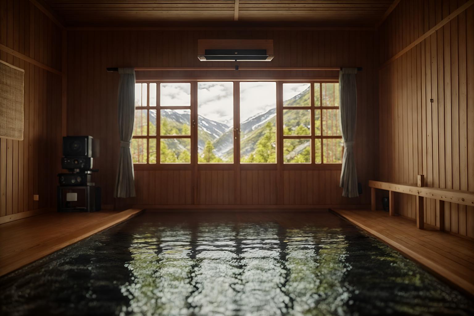 scandinavian-style (onsen interior) . with . . cinematic photo, highly detailed, cinematic lighting, ultra-detailed, ultrarealistic, photorealism, 8k. scandinavian interior design style. masterpiece, cinematic light, ultrarealistic+, photorealistic+, 8k, raw photo, realistic, sharp focus on eyes, (symmetrical eyes), (intact eyes), hyperrealistic, highest quality, best quality, , highly detailed, masterpiece, best quality, extremely detailed 8k wallpaper, masterpiece, best quality, ultra-detailed, best shadow, detailed background, detailed face, detailed eyes, high contrast, best illumination, detailed face, dulux, caustic, dynamic angle, detailed glow. dramatic lighting. highly detailed, insanely detailed hair, symmetrical, intricate details, professionally retouched, 8k high definition. strong bokeh. award winning photo.