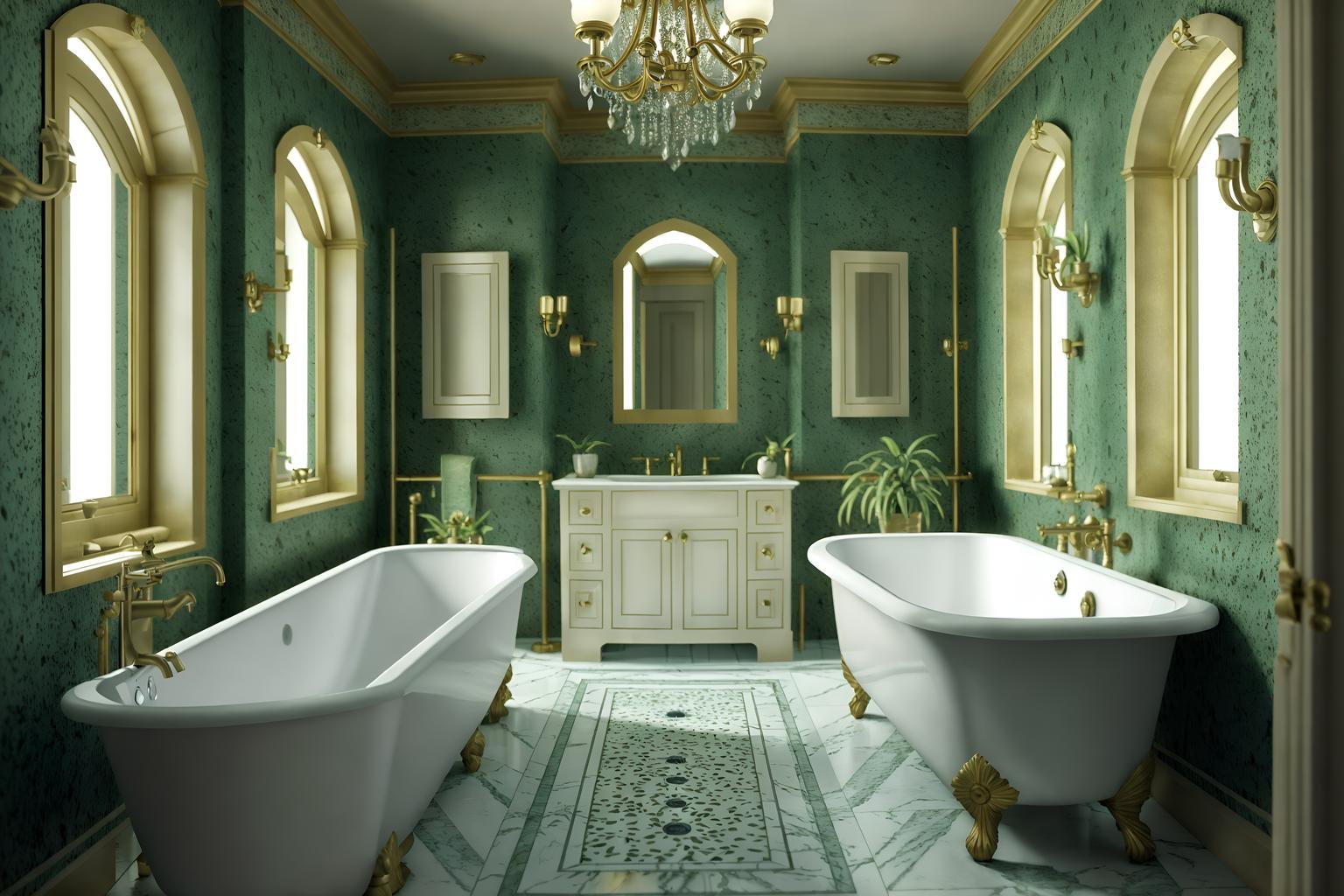 mediterranean-style (bathroom interior) with bathroom cabinet and bath rail and mirror and bathtub and waste basket and toilet seat and plant and shower. . . cinematic photo, highly detailed, cinematic lighting, ultra-detailed, ultrarealistic, photorealism, 8k. mediterranean interior design style. masterpiece, cinematic light, ultrarealistic+, photorealistic+, 8k, raw photo, realistic, sharp focus on eyes, (symmetrical eyes), (intact eyes), hyperrealistic, highest quality, best quality, , highly detailed, masterpiece, best quality, extremely detailed 8k wallpaper, masterpiece, best quality, ultra-detailed, best shadow, detailed background, detailed face, detailed eyes, high contrast, best illumination, detailed face, dulux, caustic, dynamic angle, detailed glow. dramatic lighting. highly detailed, insanely detailed hair, symmetrical, intricate details, professionally retouched, 8k high definition. strong bokeh. award winning photo.
