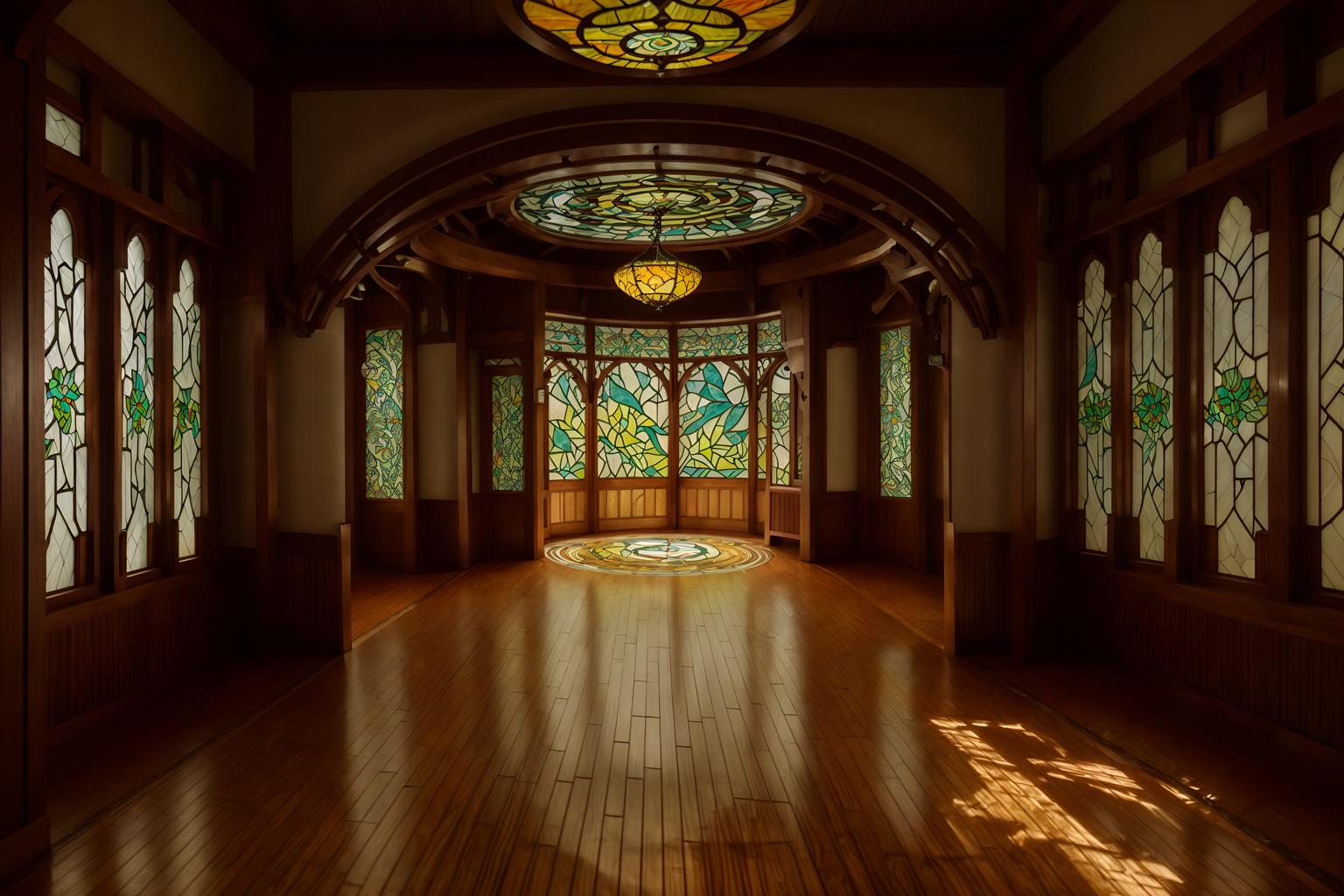 art nouveau-style (onsen interior) . with arches and curved forms and wallpaper patterns of stylized flowers and asymmetrical shapes and curved glass and stained glass and mosaics and soft, rounded lines and stained glass. . cinematic photo, highly detailed, cinematic lighting, ultra-detailed, ultrarealistic, photorealism, 8k. art nouveau interior design style. masterpiece, cinematic light, ultrarealistic+, photorealistic+, 8k, raw photo, realistic, sharp focus on eyes, (symmetrical eyes), (intact eyes), hyperrealistic, highest quality, best quality, , highly detailed, masterpiece, best quality, extremely detailed 8k wallpaper, masterpiece, best quality, ultra-detailed, best shadow, detailed background, detailed face, detailed eyes, high contrast, best illumination, detailed face, dulux, caustic, dynamic angle, detailed glow. dramatic lighting. highly detailed, insanely detailed hair, symmetrical, intricate details, professionally retouched, 8k high definition. strong bokeh. award winning photo.