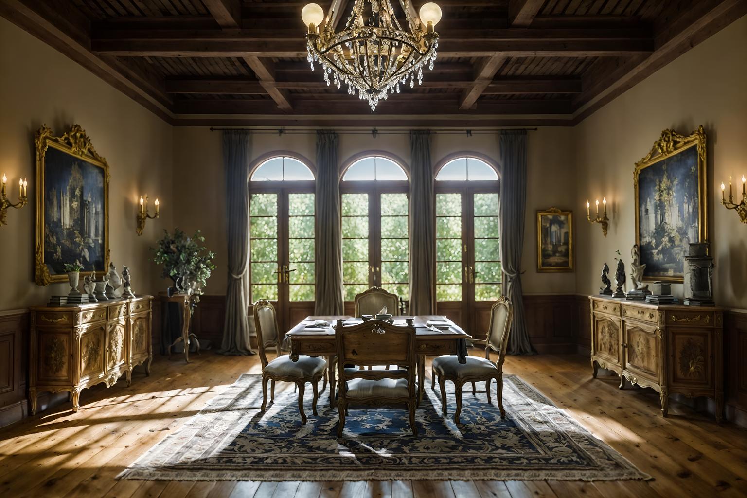 french country-style (exhibition space interior) . with . . cinematic photo, highly detailed, cinematic lighting, ultra-detailed, ultrarealistic, photorealism, 8k. french country interior design style. masterpiece, cinematic light, ultrarealistic+, photorealistic+, 8k, raw photo, realistic, sharp focus on eyes, (symmetrical eyes), (intact eyes), hyperrealistic, highest quality, best quality, , highly detailed, masterpiece, best quality, extremely detailed 8k wallpaper, masterpiece, best quality, ultra-detailed, best shadow, detailed background, detailed face, detailed eyes, high contrast, best illumination, detailed face, dulux, caustic, dynamic angle, detailed glow. dramatic lighting. highly detailed, insanely detailed hair, symmetrical, intricate details, professionally retouched, 8k high definition. strong bokeh. award winning photo.