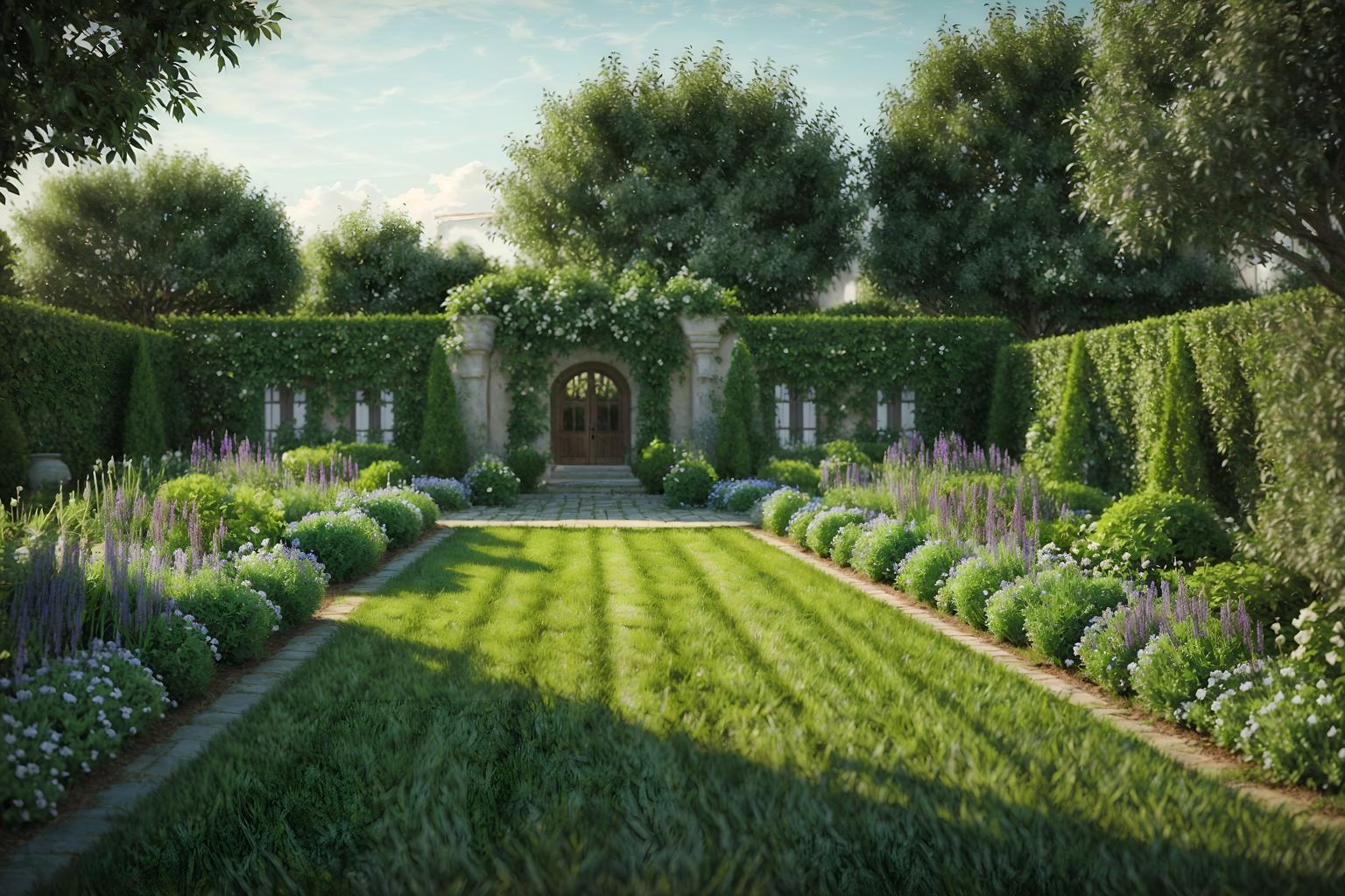 french country-style designed (outdoor garden ) with grass and garden tree and garden plants and grass. . with . . cinematic photo, highly detailed, cinematic lighting, ultra-detailed, ultrarealistic, photorealism, 8k. french country design style. masterpiece, cinematic light, ultrarealistic+, photorealistic+, 8k, raw photo, realistic, sharp focus on eyes, (symmetrical eyes), (intact eyes), hyperrealistic, highest quality, best quality, , highly detailed, masterpiece, best quality, extremely detailed 8k wallpaper, masterpiece, best quality, ultra-detailed, best shadow, detailed background, detailed face, detailed eyes, high contrast, best illumination, detailed face, dulux, caustic, dynamic angle, detailed glow. dramatic lighting. highly detailed, insanely detailed hair, symmetrical, intricate details, professionally retouched, 8k high definition. strong bokeh. award winning photo.