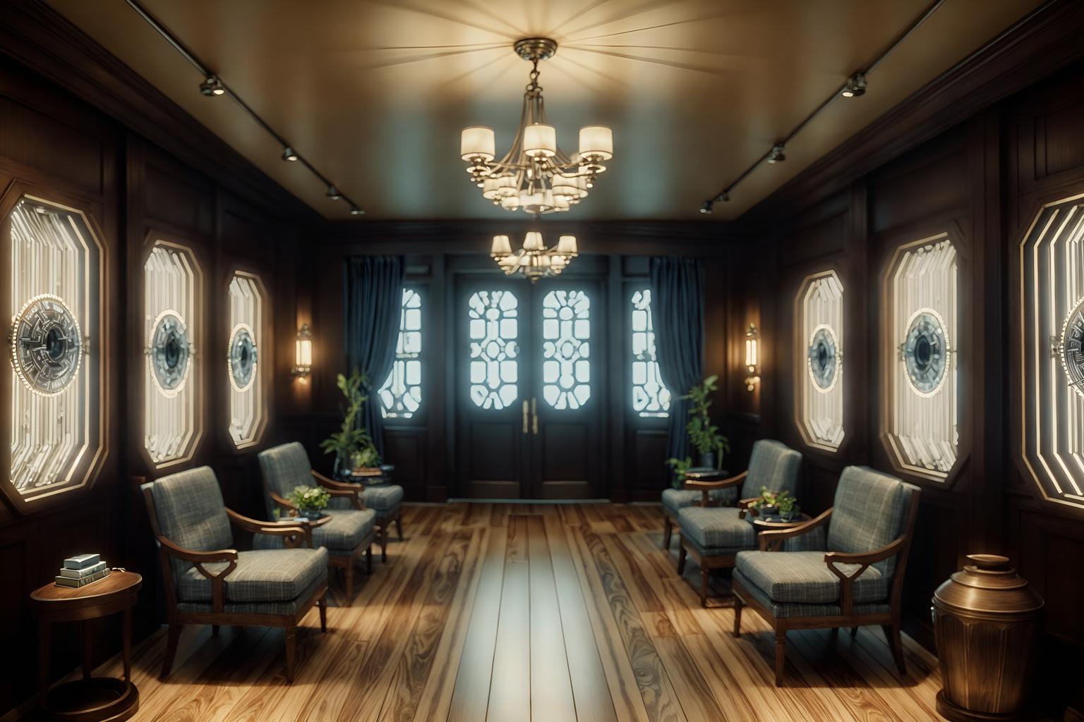 nautical-style (clothing store interior) . . cinematic photo, highly detailed, cinematic lighting, ultra-detailed, ultrarealistic, photorealism, 8k. nautical interior design style. masterpiece, cinematic light, ultrarealistic+, photorealistic+, 8k, raw photo, realistic, sharp focus on eyes, (symmetrical eyes), (intact eyes), hyperrealistic, highest quality, best quality, , highly detailed, masterpiece, best quality, extremely detailed 8k wallpaper, masterpiece, best quality, ultra-detailed, best shadow, detailed background, detailed face, detailed eyes, high contrast, best illumination, detailed face, dulux, caustic, dynamic angle, detailed glow. dramatic lighting. highly detailed, insanely detailed hair, symmetrical, intricate details, professionally retouched, 8k high definition. strong bokeh. award winning photo.