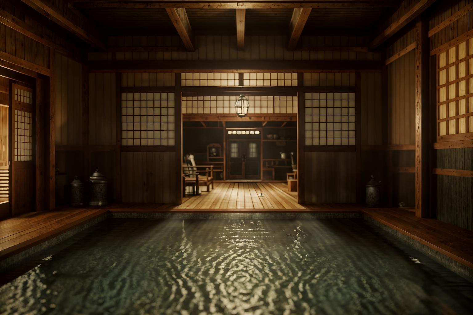 farmhouse-style (onsen interior) . with . . cinematic photo, highly detailed, cinematic lighting, ultra-detailed, ultrarealistic, photorealism, 8k. farmhouse interior design style. masterpiece, cinematic light, ultrarealistic+, photorealistic+, 8k, raw photo, realistic, sharp focus on eyes, (symmetrical eyes), (intact eyes), hyperrealistic, highest quality, best quality, , highly detailed, masterpiece, best quality, extremely detailed 8k wallpaper, masterpiece, best quality, ultra-detailed, best shadow, detailed background, detailed face, detailed eyes, high contrast, best illumination, detailed face, dulux, caustic, dynamic angle, detailed glow. dramatic lighting. highly detailed, insanely detailed hair, symmetrical, intricate details, professionally retouched, 8k high definition. strong bokeh. award winning photo.