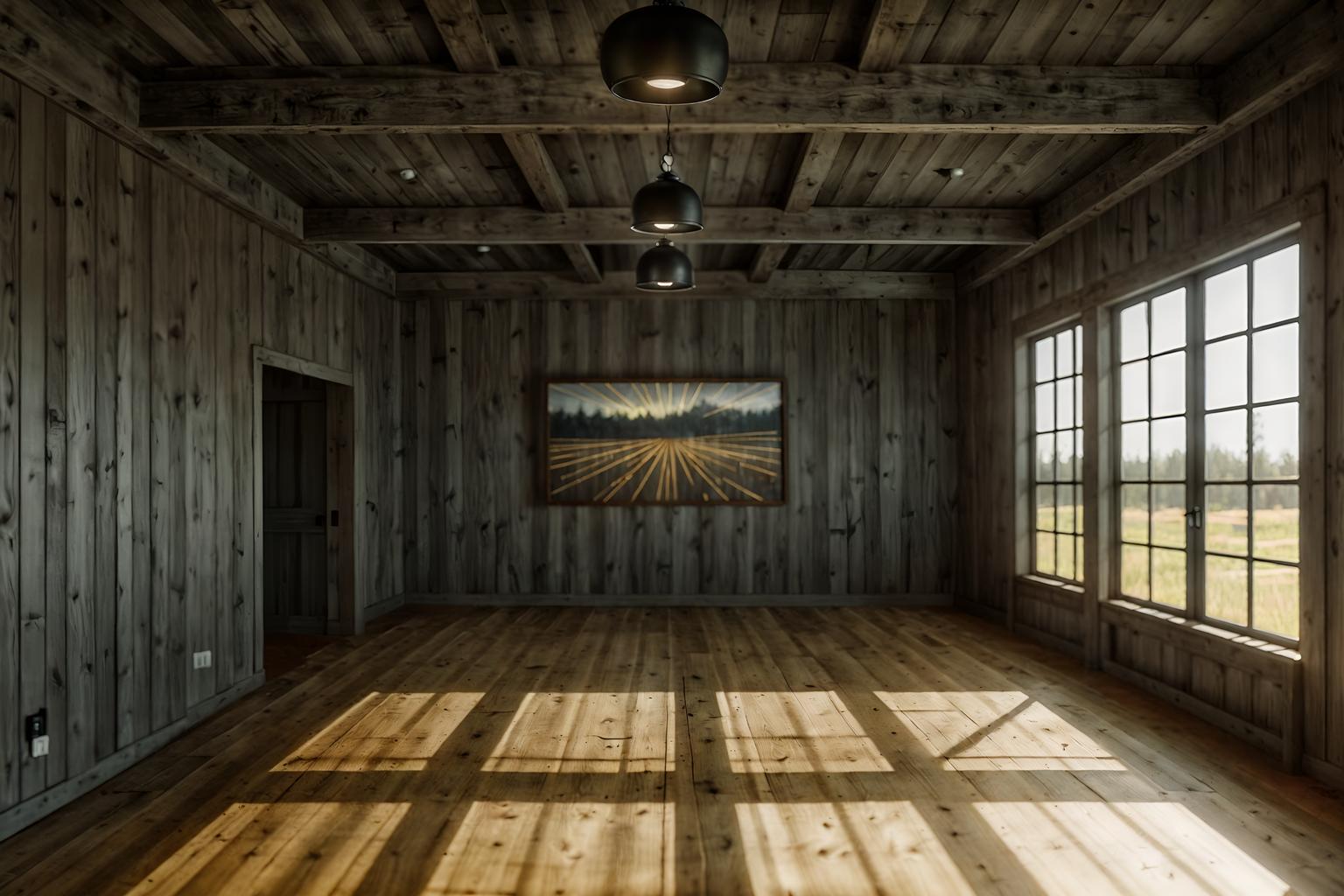 farmhouse-style (exhibition space interior) . with . . cinematic photo, highly detailed, cinematic lighting, ultra-detailed, ultrarealistic, photorealism, 8k. farmhouse interior design style. masterpiece, cinematic light, ultrarealistic+, photorealistic+, 8k, raw photo, realistic, sharp focus on eyes, (symmetrical eyes), (intact eyes), hyperrealistic, highest quality, best quality, , highly detailed, masterpiece, best quality, extremely detailed 8k wallpaper, masterpiece, best quality, ultra-detailed, best shadow, detailed background, detailed face, detailed eyes, high contrast, best illumination, detailed face, dulux, caustic, dynamic angle, detailed glow. dramatic lighting. highly detailed, insanely detailed hair, symmetrical, intricate details, professionally retouched, 8k high definition. strong bokeh. award winning photo.