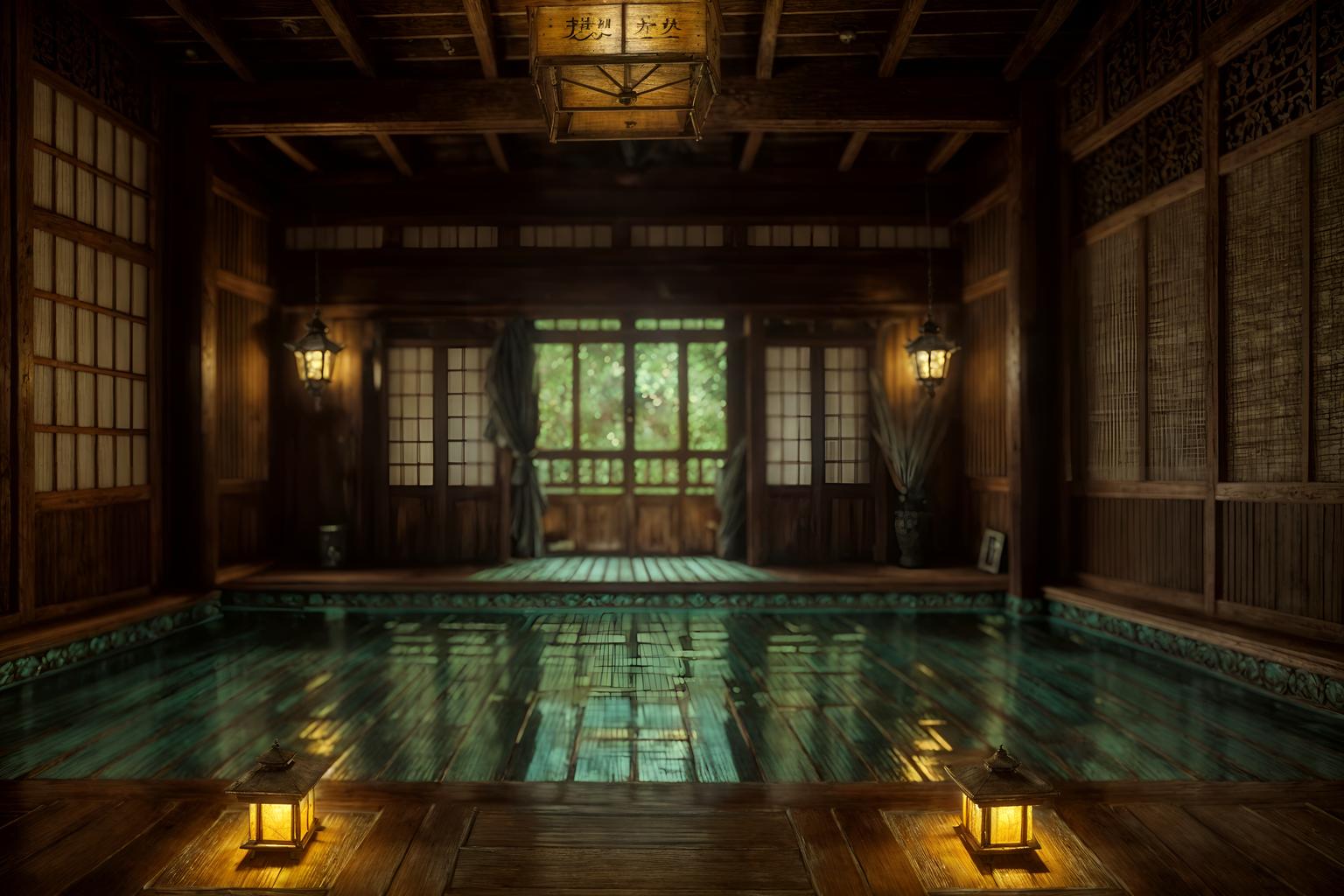 shabby chic-style (onsen interior) . . cinematic photo, highly detailed, cinematic lighting, ultra-detailed, ultrarealistic, photorealism, 8k. shabby chic interior design style. masterpiece, cinematic light, ultrarealistic+, photorealistic+, 8k, raw photo, realistic, sharp focus on eyes, (symmetrical eyes), (intact eyes), hyperrealistic, highest quality, best quality, , highly detailed, masterpiece, best quality, extremely detailed 8k wallpaper, masterpiece, best quality, ultra-detailed, best shadow, detailed background, detailed face, detailed eyes, high contrast, best illumination, detailed face, dulux, caustic, dynamic angle, detailed glow. dramatic lighting. highly detailed, insanely detailed hair, symmetrical, intricate details, professionally retouched, 8k high definition. strong bokeh. award winning photo.