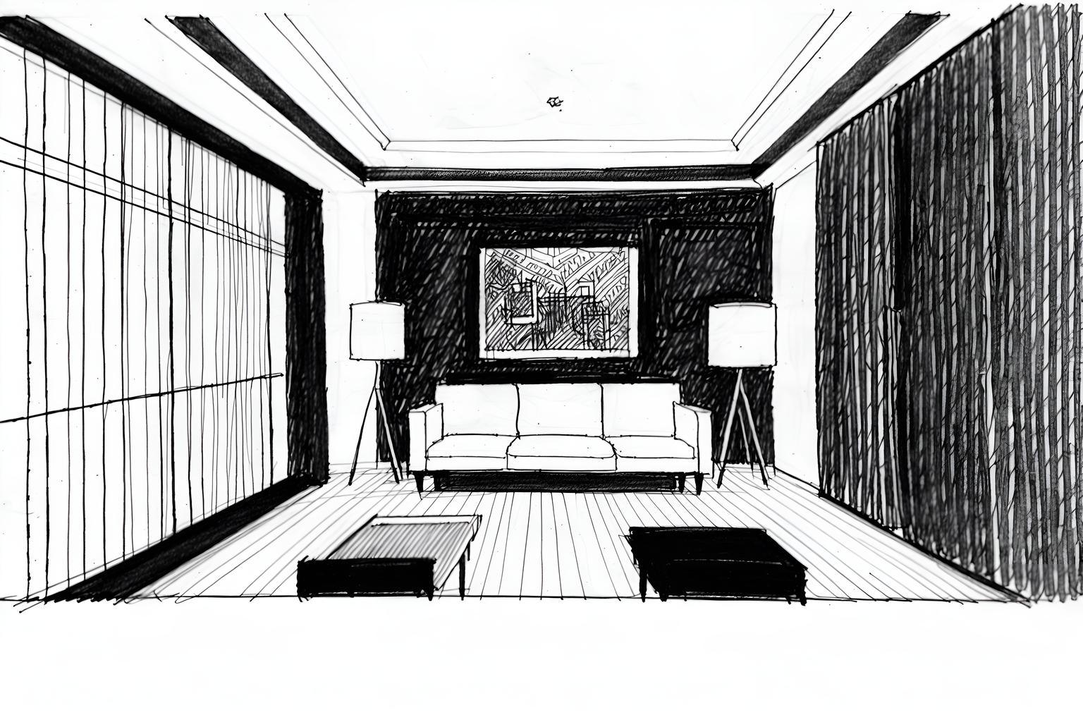 (hand-drawn monochrome black and white sketch line drawing)++ of sketch-style (dining room) apartment interior. a sketch of interior. with . . a sketch of interior. with plant and painting or photo on wall and vase. trending on artstation. black and white line drawing sketch without colors. masterpiece, cinematic light, ultrarealistic+, photorealistic+, 8k, raw photo, realistic, sharp focus on eyes, (symmetrical eyes), (intact eyes), hyperrealistic, highest quality, best quality, , highly detailed, masterpiece, best quality, extremely detailed 8k wallpaper, masterpiece, best quality, ultra-detailed, best shadow, detailed background, detailed face, detailed eyes, high contrast, best illumination, detailed face, dulux, caustic, dynamic angle, detailed glow. dramatic lighting. highly detailed, insanely detailed hair, symmetrical, intricate details, professionally retouched, 8k high definition. strong bokeh. award winning photo.