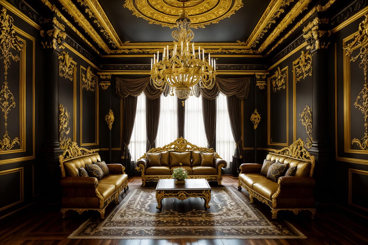 baroque-style (attic interior) . with pedestal feet and tension and grandeur and heavy moldings and twisted columns and opulent and colossal furniture and emotional exuberance and sensuous richness. . cinematic photo, highly detailed, cinematic lighting, ultra-detailed, ultrarealistic, photorealism, 8k. baroque interior design style. masterpiece, cinematic light, ultrarealistic+, photorealistic+, 8k, raw photo, realistic, sharp focus on eyes, (symmetrical eyes), (intact eyes), hyperrealistic, highest quality, best quality, , highly detailed, masterpiece, best quality, extremely detailed 8k wallpaper, masterpiece, best quality, ultra-detailed, best shadow, detailed background, detailed face, detailed eyes, high contrast, best illumination, detailed face, dulux, caustic, dynamic angle, detailed glow. dramatic lighting. highly detailed, insanely detailed hair, symmetrical, intricate details, professionally retouched, 8k high definition. strong bokeh. award winning photo.