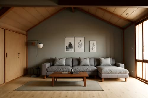 photo from pinterest of zen-style interior designed (attic interior) . with simple furniture and japanese interior and calm and neutral colors and simplicity and serenity and harmony and mimimalist and asian zen interior and japanese minimalist interior. . cinematic photo, highly detailed, cinematic lighting, ultra-detailed, ultrarealistic, photorealism, 8k. trending on pinterest. zen interior design style. masterpiece, cinematic light, ultrarealistic+, photorealistic+, 8k, raw photo, realistic, sharp focus on eyes, (symmetrical eyes), (intact eyes), hyperrealistic, highest quality, best quality, , highly detailed, masterpiece, best quality, extremely detailed 8k wallpaper, masterpiece, best quality, ultra-detailed, best shadow, detailed background, detailed face, detailed eyes, high contrast, best illumination, detailed face, dulux, caustic, dynamic angle, detailed glow. dramatic lighting. highly detailed, insanely detailed hair, symmetrical, intricate details, professionally retouched, 8k high definition. strong bokeh. award winning photo.
