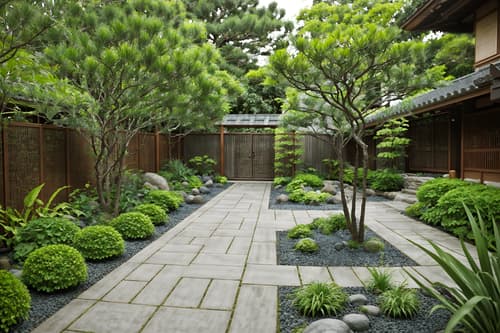 photo from pinterest of zen-style designed (outdoor garden ) with garden plants and grass and garden tree and garden plants. . with japanese minimalist and asian and serenity and harmony and calm and neutral colors and japanese minimalist and clutter free and asian zen and clean lines. . cinematic photo, highly detailed, cinematic lighting, ultra-detailed, ultrarealistic, photorealism, 8k. trending on pinterest. zen design style. masterpiece, cinematic light, ultrarealistic+, photorealistic+, 8k, raw photo, realistic, sharp focus on eyes, (symmetrical eyes), (intact eyes), hyperrealistic, highest quality, best quality, , highly detailed, masterpiece, best quality, extremely detailed 8k wallpaper, masterpiece, best quality, ultra-detailed, best shadow, detailed background, detailed face, detailed eyes, high contrast, best illumination, detailed face, dulux, caustic, dynamic angle, detailed glow. dramatic lighting. highly detailed, insanely detailed hair, symmetrical, intricate details, professionally retouched, 8k high definition. strong bokeh. award winning photo.