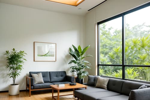 photo from pinterest of zen-style interior designed (office interior) with seating area with sofa and plants and desk lamps and office chairs and lounge chairs and office desks and computer desks and windows. . with natural light and natural textures and clean lines and asian zen interior and asian zen interior and asian interior and japanese minimalist interior and simple furniture. . cinematic photo, highly detailed, cinematic lighting, ultra-detailed, ultrarealistic, photorealism, 8k. trending on pinterest. zen interior design style. masterpiece, cinematic light, ultrarealistic+, photorealistic+, 8k, raw photo, realistic, sharp focus on eyes, (symmetrical eyes), (intact eyes), hyperrealistic, highest quality, best quality, , highly detailed, masterpiece, best quality, extremely detailed 8k wallpaper, masterpiece, best quality, ultra-detailed, best shadow, detailed background, detailed face, detailed eyes, high contrast, best illumination, detailed face, dulux, caustic, dynamic angle, detailed glow. dramatic lighting. highly detailed, insanely detailed hair, symmetrical, intricate details, professionally retouched, 8k high definition. strong bokeh. award winning photo.