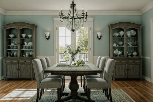 photo from pinterest of coastal-style interior designed (dining room interior) with dining table and painting or photo on wall and vase and table cloth and bookshelves and plant and light or chandelier and plates, cutlery and glasses on dining table. . with . . cinematic photo, highly detailed, cinematic lighting, ultra-detailed, ultrarealistic, photorealism, 8k. trending on pinterest. coastal interior design style. masterpiece, cinematic light, ultrarealistic+, photorealistic+, 8k, raw photo, realistic, sharp focus on eyes, (symmetrical eyes), (intact eyes), hyperrealistic, highest quality, best quality, , highly detailed, masterpiece, best quality, extremely detailed 8k wallpaper, masterpiece, best quality, ultra-detailed, best shadow, detailed background, detailed face, detailed eyes, high contrast, best illumination, detailed face, dulux, caustic, dynamic angle, detailed glow. dramatic lighting. highly detailed, insanely detailed hair, symmetrical, intricate details, professionally retouched, 8k high definition. strong bokeh. award winning photo.