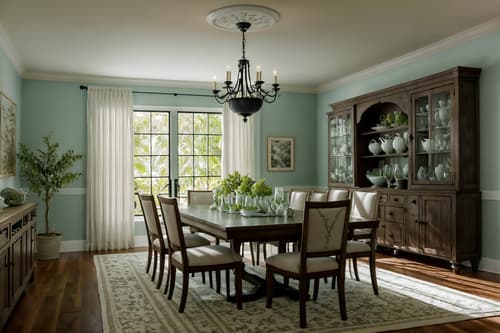 photo from pinterest of coastal-style interior designed (dining room interior) with dining table and painting or photo on wall and vase and table cloth and bookshelves and plant and light or chandelier and plates, cutlery and glasses on dining table. . with . . cinematic photo, highly detailed, cinematic lighting, ultra-detailed, ultrarealistic, photorealism, 8k. trending on pinterest. coastal interior design style. masterpiece, cinematic light, ultrarealistic+, photorealistic+, 8k, raw photo, realistic, sharp focus on eyes, (symmetrical eyes), (intact eyes), hyperrealistic, highest quality, best quality, , highly detailed, masterpiece, best quality, extremely detailed 8k wallpaper, masterpiece, best quality, ultra-detailed, best shadow, detailed background, detailed face, detailed eyes, high contrast, best illumination, detailed face, dulux, caustic, dynamic angle, detailed glow. dramatic lighting. highly detailed, insanely detailed hair, symmetrical, intricate details, professionally retouched, 8k high definition. strong bokeh. award winning photo.