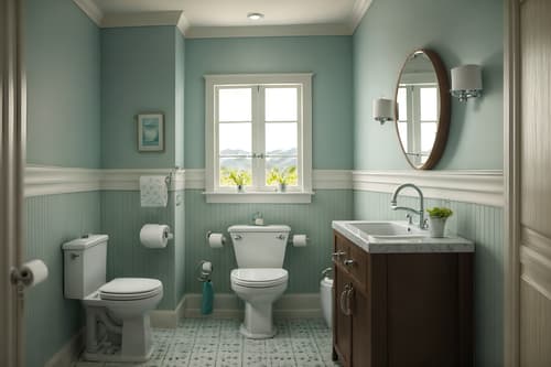 photo from pinterest of coastal-style interior designed (toilet interior) with sink with tap and toilet paper hanger and toilet with toilet seat up and sink with tap. . with . . cinematic photo, highly detailed, cinematic lighting, ultra-detailed, ultrarealistic, photorealism, 8k. trending on pinterest. coastal interior design style. masterpiece, cinematic light, ultrarealistic+, photorealistic+, 8k, raw photo, realistic, sharp focus on eyes, (symmetrical eyes), (intact eyes), hyperrealistic, highest quality, best quality, , highly detailed, masterpiece, best quality, extremely detailed 8k wallpaper, masterpiece, best quality, ultra-detailed, best shadow, detailed background, detailed face, detailed eyes, high contrast, best illumination, detailed face, dulux, caustic, dynamic angle, detailed glow. dramatic lighting. highly detailed, insanely detailed hair, symmetrical, intricate details, professionally retouched, 8k high definition. strong bokeh. award winning photo.