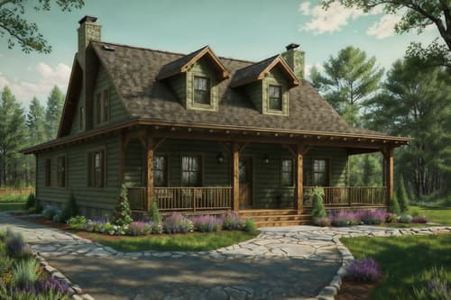 photo from pinterest of cottagecore-style exterior designed (house exterior exterior) . with country style and earthy and floral patterns and natural and muted colors and traditional and cottage style and organic. . cinematic photo, highly detailed, cinematic lighting, ultra-detailed, ultrarealistic, photorealism, 8k. trending on pinterest. cottagecore exterior design style. masterpiece, cinematic light, ultrarealistic+, photorealistic+, 8k, raw photo, realistic, sharp focus on eyes, (symmetrical eyes), (intact eyes), hyperrealistic, highest quality, best quality, , highly detailed, masterpiece, best quality, extremely detailed 8k wallpaper, masterpiece, best quality, ultra-detailed, best shadow, detailed background, detailed face, detailed eyes, high contrast, best illumination, detailed face, dulux, caustic, dynamic angle, detailed glow. dramatic lighting. highly detailed, insanely detailed hair, symmetrical, intricate details, professionally retouched, 8k high definition. strong bokeh. award winning photo.