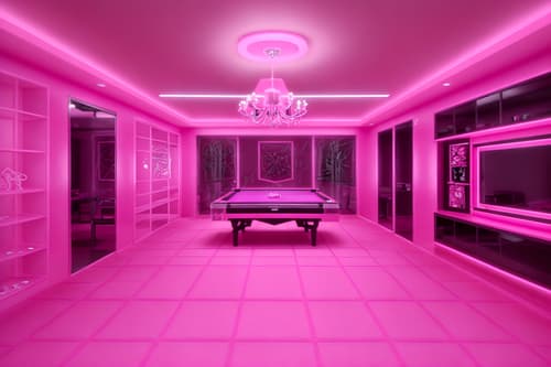 photo from pinterest of hot pink-style interior designed (gaming room interior) . with barbie glitter and sparkle and barbie bold rosy hues like fuchsia and magenta and hot pink barbie colors and barbie sofa and barbie style interior and barbie closet and barbie chairs and barbie plastic interior. . cinematic photo, highly detailed, cinematic lighting, ultra-detailed, ultrarealistic, photorealism, 8k. trending on pinterest. hot pink interior design style. masterpiece, cinematic light, ultrarealistic+, photorealistic+, 8k, raw photo, realistic, sharp focus on eyes, (symmetrical eyes), (intact eyes), hyperrealistic, highest quality, best quality, , highly detailed, masterpiece, best quality, extremely detailed 8k wallpaper, masterpiece, best quality, ultra-detailed, best shadow, detailed background, detailed face, detailed eyes, high contrast, best illumination, detailed face, dulux, caustic, dynamic angle, detailed glow. dramatic lighting. highly detailed, insanely detailed hair, symmetrical, intricate details, professionally retouched, 8k high definition. strong bokeh. award winning photo.