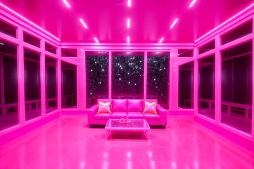 photo from pinterest of hot pink-style interior designed (exhibition space interior) . with hot pink barbie walls and barbie glitter and sparkle and hot pink barbie colors and barbie plastic interior and barbie sofa and barbie closet and barbie style interior and barbie bold rosy hues like fuchsia and magenta. . cinematic photo, highly detailed, cinematic lighting, ultra-detailed, ultrarealistic, photorealism, 8k. trending on pinterest. hot pink interior design style. masterpiece, cinematic light, ultrarealistic+, photorealistic+, 8k, raw photo, realistic, sharp focus on eyes, (symmetrical eyes), (intact eyes), hyperrealistic, highest quality, best quality, , highly detailed, masterpiece, best quality, extremely detailed 8k wallpaper, masterpiece, best quality, ultra-detailed, best shadow, detailed background, detailed face, detailed eyes, high contrast, best illumination, detailed face, dulux, caustic, dynamic angle, detailed glow. dramatic lighting. highly detailed, insanely detailed hair, symmetrical, intricate details, professionally retouched, 8k high definition. strong bokeh. award winning photo.