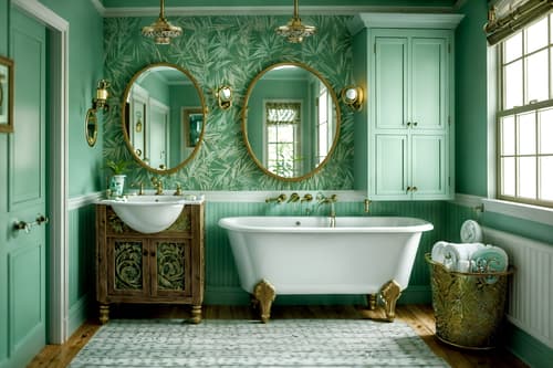 photo from pinterest of eclectic-style interior designed (bathroom interior) with bath rail and plant and mirror and shower and bathroom cabinet and waste basket and bathroom sink with faucet and toilet seat. . . cinematic photo, highly detailed, cinematic lighting, ultra-detailed, ultrarealistic, photorealism, 8k. trending on pinterest. eclectic interior design style. masterpiece, cinematic light, ultrarealistic+, photorealistic+, 8k, raw photo, realistic, sharp focus on eyes, (symmetrical eyes), (intact eyes), hyperrealistic, highest quality, best quality, , highly detailed, masterpiece, best quality, extremely detailed 8k wallpaper, masterpiece, best quality, ultra-detailed, best shadow, detailed background, detailed face, detailed eyes, high contrast, best illumination, detailed face, dulux, caustic, dynamic angle, detailed glow. dramatic lighting. highly detailed, insanely detailed hair, symmetrical, intricate details, professionally retouched, 8k high definition. strong bokeh. award winning photo.