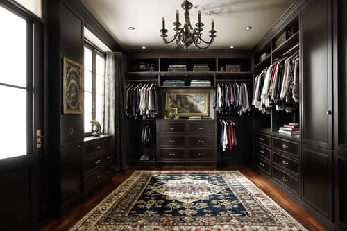 photo from pinterest of eclectic-style interior designed (walk in closet interior) . . cinematic photo, highly detailed, cinematic lighting, ultra-detailed, ultrarealistic, photorealism, 8k. trending on pinterest. eclectic interior design style. masterpiece, cinematic light, ultrarealistic+, photorealistic+, 8k, raw photo, realistic, sharp focus on eyes, (symmetrical eyes), (intact eyes), hyperrealistic, highest quality, best quality, , highly detailed, masterpiece, best quality, extremely detailed 8k wallpaper, masterpiece, best quality, ultra-detailed, best shadow, detailed background, detailed face, detailed eyes, high contrast, best illumination, detailed face, dulux, caustic, dynamic angle, detailed glow. dramatic lighting. highly detailed, insanely detailed hair, symmetrical, intricate details, professionally retouched, 8k high definition. strong bokeh. award winning photo.