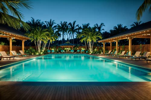 photo from pinterest of eclectic-style designed (outdoor pool area ) with pool and pool lights and pool lounge chairs and pool. . . cinematic photo, highly detailed, cinematic lighting, ultra-detailed, ultrarealistic, photorealism, 8k. trending on pinterest. eclectic design style. masterpiece, cinematic light, ultrarealistic+, photorealistic+, 8k, raw photo, realistic, sharp focus on eyes, (symmetrical eyes), (intact eyes), hyperrealistic, highest quality, best quality, , highly detailed, masterpiece, best quality, extremely detailed 8k wallpaper, masterpiece, best quality, ultra-detailed, best shadow, detailed background, detailed face, detailed eyes, high contrast, best illumination, detailed face, dulux, caustic, dynamic angle, detailed glow. dramatic lighting. highly detailed, insanely detailed hair, symmetrical, intricate details, professionally retouched, 8k high definition. strong bokeh. award winning photo.