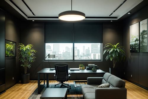 photo from pinterest of contemporary-style interior designed (office interior) with computer desks and plants and windows and seating area with sofa and cabinets and desk lamps and lounge chairs and office chairs. . with . . cinematic photo, highly detailed, cinematic lighting, ultra-detailed, ultrarealistic, photorealism, 8k. trending on pinterest. contemporary interior design style. masterpiece, cinematic light, ultrarealistic+, photorealistic+, 8k, raw photo, realistic, sharp focus on eyes, (symmetrical eyes), (intact eyes), hyperrealistic, highest quality, best quality, , highly detailed, masterpiece, best quality, extremely detailed 8k wallpaper, masterpiece, best quality, ultra-detailed, best shadow, detailed background, detailed face, detailed eyes, high contrast, best illumination, detailed face, dulux, caustic, dynamic angle, detailed glow. dramatic lighting. highly detailed, insanely detailed hair, symmetrical, intricate details, professionally retouched, 8k high definition. strong bokeh. award winning photo.