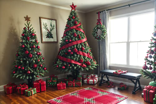 photo from pinterest of christmas-style interior designed (fitness gym interior) with crosstrainer and bench press and dumbbell stand and exercise bicycle and squat rack and crosstrainer. . with giftwrapped gifts and tie pinecones and berries and christmas ornaments and berries and greenery draped and snow outside and plaid rugs and ribbons and a few big socks hanging. . cinematic photo, highly detailed, cinematic lighting, ultra-detailed, ultrarealistic, photorealism, 8k. trending on pinterest. christmas interior design style. masterpiece, cinematic light, ultrarealistic+, photorealistic+, 8k, raw photo, realistic, sharp focus on eyes, (symmetrical eyes), (intact eyes), hyperrealistic, highest quality, best quality, , highly detailed, masterpiece, best quality, extremely detailed 8k wallpaper, masterpiece, best quality, ultra-detailed, best shadow, detailed background, detailed face, detailed eyes, high contrast, best illumination, detailed face, dulux, caustic, dynamic angle, detailed glow. dramatic lighting. highly detailed, insanely detailed hair, symmetrical, intricate details, professionally retouched, 8k high definition. strong bokeh. award winning photo.