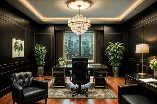 photo from pinterest of hollywood glam-style interior designed (office interior) with computer desks and desk lamps and cabinets and office desks and seating area with sofa and office chairs and plants and windows. . . cinematic photo, highly detailed, cinematic lighting, ultra-detailed, ultrarealistic, photorealism, 8k. trending on pinterest. hollywood glam interior design style. masterpiece, cinematic light, ultrarealistic+, photorealistic+, 8k, raw photo, realistic, sharp focus on eyes, (symmetrical eyes), (intact eyes), hyperrealistic, highest quality, best quality, , highly detailed, masterpiece, best quality, extremely detailed 8k wallpaper, masterpiece, best quality, ultra-detailed, best shadow, detailed background, detailed face, detailed eyes, high contrast, best illumination, detailed face, dulux, caustic, dynamic angle, detailed glow. dramatic lighting. highly detailed, insanely detailed hair, symmetrical, intricate details, professionally retouched, 8k high definition. strong bokeh. award winning photo.
