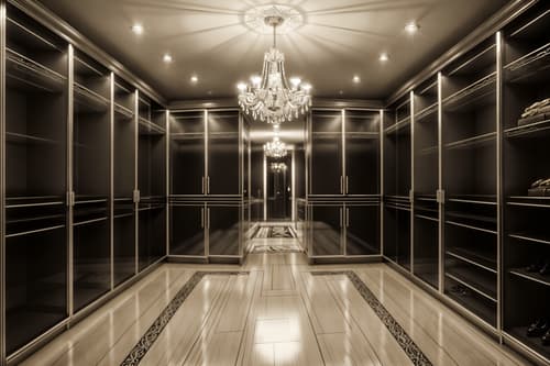 photo from pinterest of hollywood glam-style interior designed (walk in closet interior) . . cinematic photo, highly detailed, cinematic lighting, ultra-detailed, ultrarealistic, photorealism, 8k. trending on pinterest. hollywood glam interior design style. masterpiece, cinematic light, ultrarealistic+, photorealistic+, 8k, raw photo, realistic, sharp focus on eyes, (symmetrical eyes), (intact eyes), hyperrealistic, highest quality, best quality, , highly detailed, masterpiece, best quality, extremely detailed 8k wallpaper, masterpiece, best quality, ultra-detailed, best shadow, detailed background, detailed face, detailed eyes, high contrast, best illumination, detailed face, dulux, caustic, dynamic angle, detailed glow. dramatic lighting. highly detailed, insanely detailed hair, symmetrical, intricate details, professionally retouched, 8k high definition. strong bokeh. award winning photo.