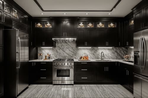 photo from pinterest of hollywood glam-style interior designed (kitchen interior) with stove and kitchen cabinets and plant and refrigerator and sink and worktops and stove. . . cinematic photo, highly detailed, cinematic lighting, ultra-detailed, ultrarealistic, photorealism, 8k. trending on pinterest. hollywood glam interior design style. masterpiece, cinematic light, ultrarealistic+, photorealistic+, 8k, raw photo, realistic, sharp focus on eyes, (symmetrical eyes), (intact eyes), hyperrealistic, highest quality, best quality, , highly detailed, masterpiece, best quality, extremely detailed 8k wallpaper, masterpiece, best quality, ultra-detailed, best shadow, detailed background, detailed face, detailed eyes, high contrast, best illumination, detailed face, dulux, caustic, dynamic angle, detailed glow. dramatic lighting. highly detailed, insanely detailed hair, symmetrical, intricate details, professionally retouched, 8k high definition. strong bokeh. award winning photo.