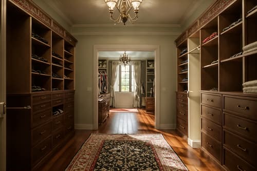 photo from pinterest of traditional-style interior designed (walk in closet interior) . . cinematic photo, highly detailed, cinematic lighting, ultra-detailed, ultrarealistic, photorealism, 8k. trending on pinterest. traditional interior design style. masterpiece, cinematic light, ultrarealistic+, photorealistic+, 8k, raw photo, realistic, sharp focus on eyes, (symmetrical eyes), (intact eyes), hyperrealistic, highest quality, best quality, , highly detailed, masterpiece, best quality, extremely detailed 8k wallpaper, masterpiece, best quality, ultra-detailed, best shadow, detailed background, detailed face, detailed eyes, high contrast, best illumination, detailed face, dulux, caustic, dynamic angle, detailed glow. dramatic lighting. highly detailed, insanely detailed hair, symmetrical, intricate details, professionally retouched, 8k high definition. strong bokeh. award winning photo.