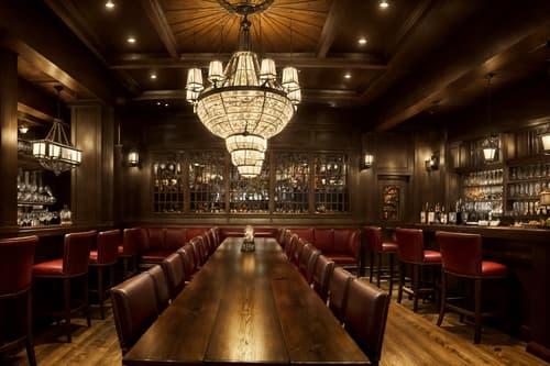 photo from pinterest of traditional-style interior designed (restaurant interior) with restaurant bar and restaurant chairs and restaurant dining tables and restaurant decor and restaurant bar. . . cinematic photo, highly detailed, cinematic lighting, ultra-detailed, ultrarealistic, photorealism, 8k. trending on pinterest. traditional interior design style. masterpiece, cinematic light, ultrarealistic+, photorealistic+, 8k, raw photo, realistic, sharp focus on eyes, (symmetrical eyes), (intact eyes), hyperrealistic, highest quality, best quality, , highly detailed, masterpiece, best quality, extremely detailed 8k wallpaper, masterpiece, best quality, ultra-detailed, best shadow, detailed background, detailed face, detailed eyes, high contrast, best illumination, detailed face, dulux, caustic, dynamic angle, detailed glow. dramatic lighting. highly detailed, insanely detailed hair, symmetrical, intricate details, professionally retouched, 8k high definition. strong bokeh. award winning photo.