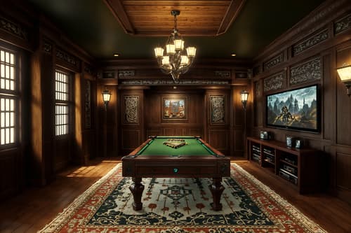 photo from pinterest of traditional-style interior designed (gaming room interior) . . cinematic photo, highly detailed, cinematic lighting, ultra-detailed, ultrarealistic, photorealism, 8k. trending on pinterest. traditional interior design style. masterpiece, cinematic light, ultrarealistic+, photorealistic+, 8k, raw photo, realistic, sharp focus on eyes, (symmetrical eyes), (intact eyes), hyperrealistic, highest quality, best quality, , highly detailed, masterpiece, best quality, extremely detailed 8k wallpaper, masterpiece, best quality, ultra-detailed, best shadow, detailed background, detailed face, detailed eyes, high contrast, best illumination, detailed face, dulux, caustic, dynamic angle, detailed glow. dramatic lighting. highly detailed, insanely detailed hair, symmetrical, intricate details, professionally retouched, 8k high definition. strong bokeh. award winning photo.
