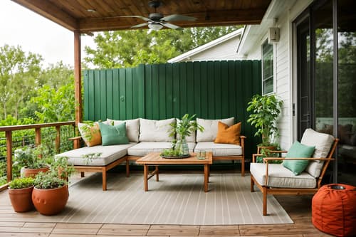 photo from pinterest of airbnb-style designed (outdoor patio ) with plant and deck with deck chairs and grass and patio couch with pillows and barbeque or grill and plant. . with simple, clean lines and simplistic furniture and scandinavian style and natural materials and elements and neutral walls and textures and practicality and functionality and simple color palette and open and natural lighting and simple, clean lines and simplistic furniture. . cinematic photo, highly detailed, cinematic lighting, ultra-detailed, ultrarealistic, photorealism, 8k. trending on pinterest. airbnb design style. masterpiece, cinematic light, ultrarealistic+, photorealistic+, 8k, raw photo, realistic, sharp focus on eyes, (symmetrical eyes), (intact eyes), hyperrealistic, highest quality, best quality, , highly detailed, masterpiece, best quality, extremely detailed 8k wallpaper, masterpiece, best quality, ultra-detailed, best shadow, detailed background, detailed face, detailed eyes, high contrast, best illumination, detailed face, dulux, caustic, dynamic angle, detailed glow. dramatic lighting. highly detailed, insanely detailed hair, symmetrical, intricate details, professionally retouched, 8k high definition. strong bokeh. award winning photo.