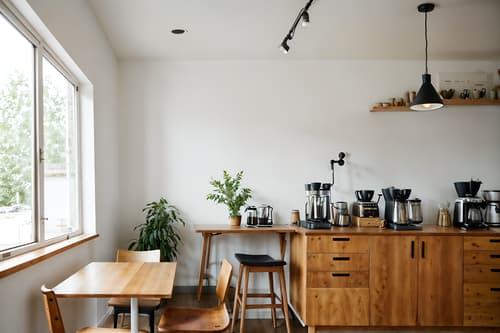 photo from pinterest of airbnb-style interior designed (coffee shop interior) . with practicality and functionality and natural materials and elements and scandinavian style and neutral walls and textures and simple, clean lines and simplistic furniture and simple color palette and open and natural lighting and practicality and functionality. . cinematic photo, highly detailed, cinematic lighting, ultra-detailed, ultrarealistic, photorealism, 8k. trending on pinterest. airbnb interior design style. masterpiece, cinematic light, ultrarealistic+, photorealistic+, 8k, raw photo, realistic, sharp focus on eyes, (symmetrical eyes), (intact eyes), hyperrealistic, highest quality, best quality, , highly detailed, masterpiece, best quality, extremely detailed 8k wallpaper, masterpiece, best quality, ultra-detailed, best shadow, detailed background, detailed face, detailed eyes, high contrast, best illumination, detailed face, dulux, caustic, dynamic angle, detailed glow. dramatic lighting. highly detailed, insanely detailed hair, symmetrical, intricate details, professionally retouched, 8k high definition. strong bokeh. award winning photo.