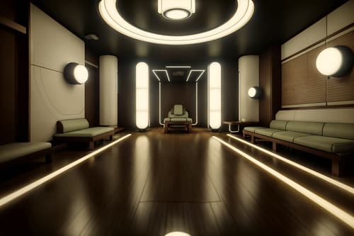 photo from pinterest of retro futuristic-style interior designed (onsen interior) . with neutral background and bright accents and circular shapes and smooth marble and futurism minimalist interior and monochromatic palette and strong geometric walls and light colors and futuristic interior. . cinematic photo, highly detailed, cinematic lighting, ultra-detailed, ultrarealistic, photorealism, 8k. trending on pinterest. retro futuristic interior design style. masterpiece, cinematic light, ultrarealistic+, photorealistic+, 8k, raw photo, realistic, sharp focus on eyes, (symmetrical eyes), (intact eyes), hyperrealistic, highest quality, best quality, , highly detailed, masterpiece, best quality, extremely detailed 8k wallpaper, masterpiece, best quality, ultra-detailed, best shadow, detailed background, detailed face, detailed eyes, high contrast, best illumination, detailed face, dulux, caustic, dynamic angle, detailed glow. dramatic lighting. highly detailed, insanely detailed hair, symmetrical, intricate details, professionally retouched, 8k high definition. strong bokeh. award winning photo.
