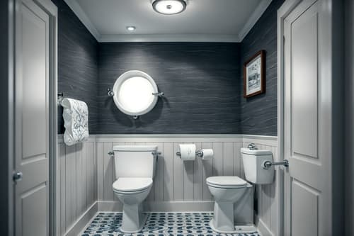 photo from pinterest of nautical-style interior designed (toilet interior) with toilet paper hanger and sink with tap and toilet with toilet seat up and toilet paper hanger. . . cinematic photo, highly detailed, cinematic lighting, ultra-detailed, ultrarealistic, photorealism, 8k. trending on pinterest. nautical interior design style. masterpiece, cinematic light, ultrarealistic+, photorealistic+, 8k, raw photo, realistic, sharp focus on eyes, (symmetrical eyes), (intact eyes), hyperrealistic, highest quality, best quality, , highly detailed, masterpiece, best quality, extremely detailed 8k wallpaper, masterpiece, best quality, ultra-detailed, best shadow, detailed background, detailed face, detailed eyes, high contrast, best illumination, detailed face, dulux, caustic, dynamic angle, detailed glow. dramatic lighting. highly detailed, insanely detailed hair, symmetrical, intricate details, professionally retouched, 8k high definition. strong bokeh. award winning photo.
