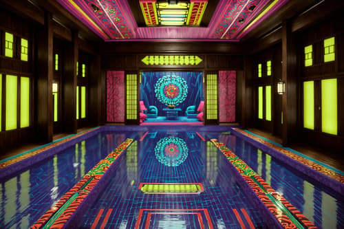 photo from pinterest of maximalist-style interior designed (onsen interior) . with vibrant and playful and more is more philosophy and bold creativity and bold colors and bold design and over-the-top aesthetic and eye-catching. . cinematic photo, highly detailed, cinematic lighting, ultra-detailed, ultrarealistic, photorealism, 8k. trending on pinterest. maximalist interior design style. masterpiece, cinematic light, ultrarealistic+, photorealistic+, 8k, raw photo, realistic, sharp focus on eyes, (symmetrical eyes), (intact eyes), hyperrealistic, highest quality, best quality, , highly detailed, masterpiece, best quality, extremely detailed 8k wallpaper, masterpiece, best quality, ultra-detailed, best shadow, detailed background, detailed face, detailed eyes, high contrast, best illumination, detailed face, dulux, caustic, dynamic angle, detailed glow. dramatic lighting. highly detailed, insanely detailed hair, symmetrical, intricate details, professionally retouched, 8k high definition. strong bokeh. award winning photo.