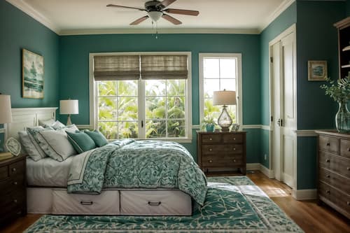 photo from pinterest of coastal-style interior designed (bedroom interior) with night light and dresser closet and storage bench or ottoman and bedside table or night stand and accent chair and bed and plant and headboard. . with . . cinematic photo, highly detailed, cinematic lighting, ultra-detailed, ultrarealistic, photorealism, 8k. trending on pinterest. coastal interior design style. masterpiece, cinematic light, ultrarealistic+, photorealistic+, 8k, raw photo, realistic, sharp focus on eyes, (symmetrical eyes), (intact eyes), hyperrealistic, highest quality, best quality, , highly detailed, masterpiece, best quality, extremely detailed 8k wallpaper, masterpiece, best quality, ultra-detailed, best shadow, detailed background, detailed face, detailed eyes, high contrast, best illumination, detailed face, dulux, caustic, dynamic angle, detailed glow. dramatic lighting. highly detailed, insanely detailed hair, symmetrical, intricate details, professionally retouched, 8k high definition. strong bokeh. award winning photo.
