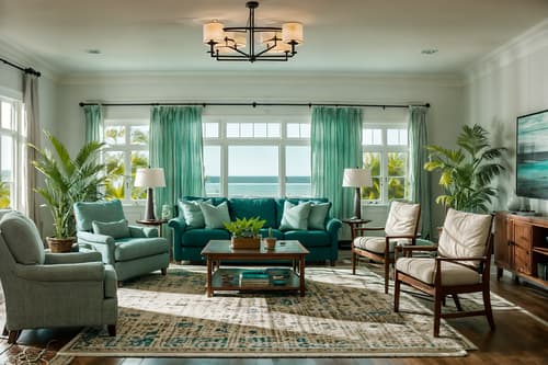photo from pinterest of coastal-style interior designed (living room interior) with furniture and chairs and coffee tables and plant and televisions and rug and sofa and electric lamps. . with . . cinematic photo, highly detailed, cinematic lighting, ultra-detailed, ultrarealistic, photorealism, 8k. trending on pinterest. coastal interior design style. masterpiece, cinematic light, ultrarealistic+, photorealistic+, 8k, raw photo, realistic, sharp focus on eyes, (symmetrical eyes), (intact eyes), hyperrealistic, highest quality, best quality, , highly detailed, masterpiece, best quality, extremely detailed 8k wallpaper, masterpiece, best quality, ultra-detailed, best shadow, detailed background, detailed face, detailed eyes, high contrast, best illumination, detailed face, dulux, caustic, dynamic angle, detailed glow. dramatic lighting. highly detailed, insanely detailed hair, symmetrical, intricate details, professionally retouched, 8k high definition. strong bokeh. award winning photo.