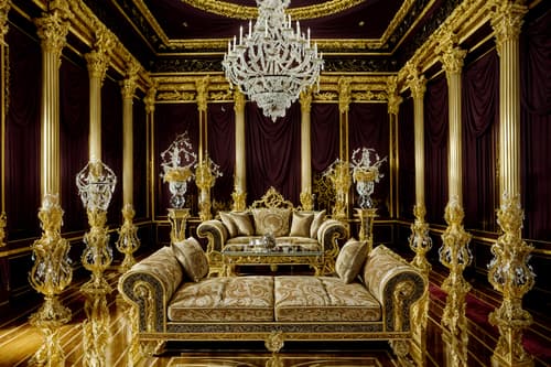 photo from pinterest of baroque-style interior designed (exhibition space interior) . with crystal and glass accents and pedestal feet and intricate carvings and ornaments and emotional exuberance and twisted columns and grandeur and heavy moldings and opulent and colossal furniture. . cinematic photo, highly detailed, cinematic lighting, ultra-detailed, ultrarealistic, photorealism, 8k. trending on pinterest. baroque interior design style. masterpiece, cinematic light, ultrarealistic+, photorealistic+, 8k, raw photo, realistic, sharp focus on eyes, (symmetrical eyes), (intact eyes), hyperrealistic, highest quality, best quality, , highly detailed, masterpiece, best quality, extremely detailed 8k wallpaper, masterpiece, best quality, ultra-detailed, best shadow, detailed background, detailed face, detailed eyes, high contrast, best illumination, detailed face, dulux, caustic, dynamic angle, detailed glow. dramatic lighting. highly detailed, insanely detailed hair, symmetrical, intricate details, professionally retouched, 8k high definition. strong bokeh. award winning photo.