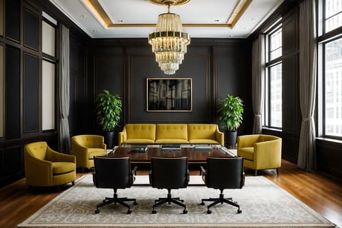 photo from pinterest of luxury-style interior designed (coworking space interior) with office desks and lounge chairs and seating area with sofa and office chairs and office desks. . . cinematic photo, highly detailed, cinematic lighting, ultra-detailed, ultrarealistic, photorealism, 8k. trending on pinterest. luxury interior design style. masterpiece, cinematic light, ultrarealistic+, photorealistic+, 8k, raw photo, realistic, sharp focus on eyes, (symmetrical eyes), (intact eyes), hyperrealistic, highest quality, best quality, , highly detailed, masterpiece, best quality, extremely detailed 8k wallpaper, masterpiece, best quality, ultra-detailed, best shadow, detailed background, detailed face, detailed eyes, high contrast, best illumination, detailed face, dulux, caustic, dynamic angle, detailed glow. dramatic lighting. highly detailed, insanely detailed hair, symmetrical, intricate details, professionally retouched, 8k high definition. strong bokeh. award winning photo.
